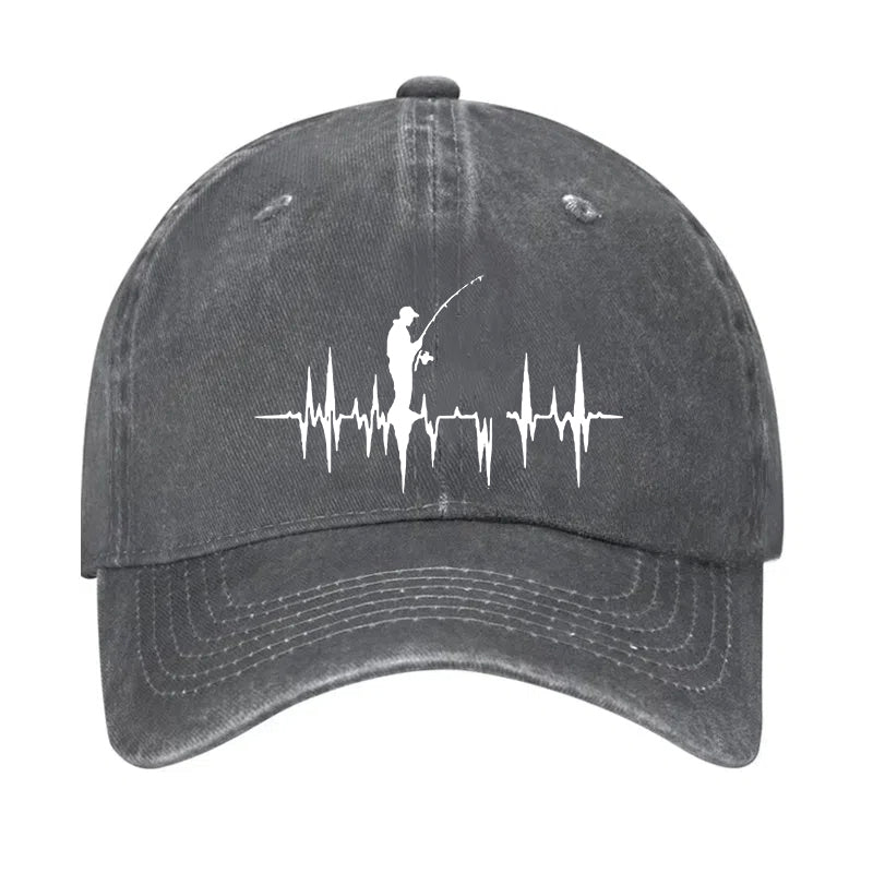 Fishing Heart Hat