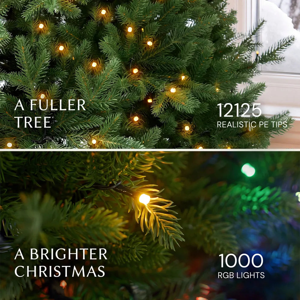🔥7.5′ Artificial Christmas Tree Full Green