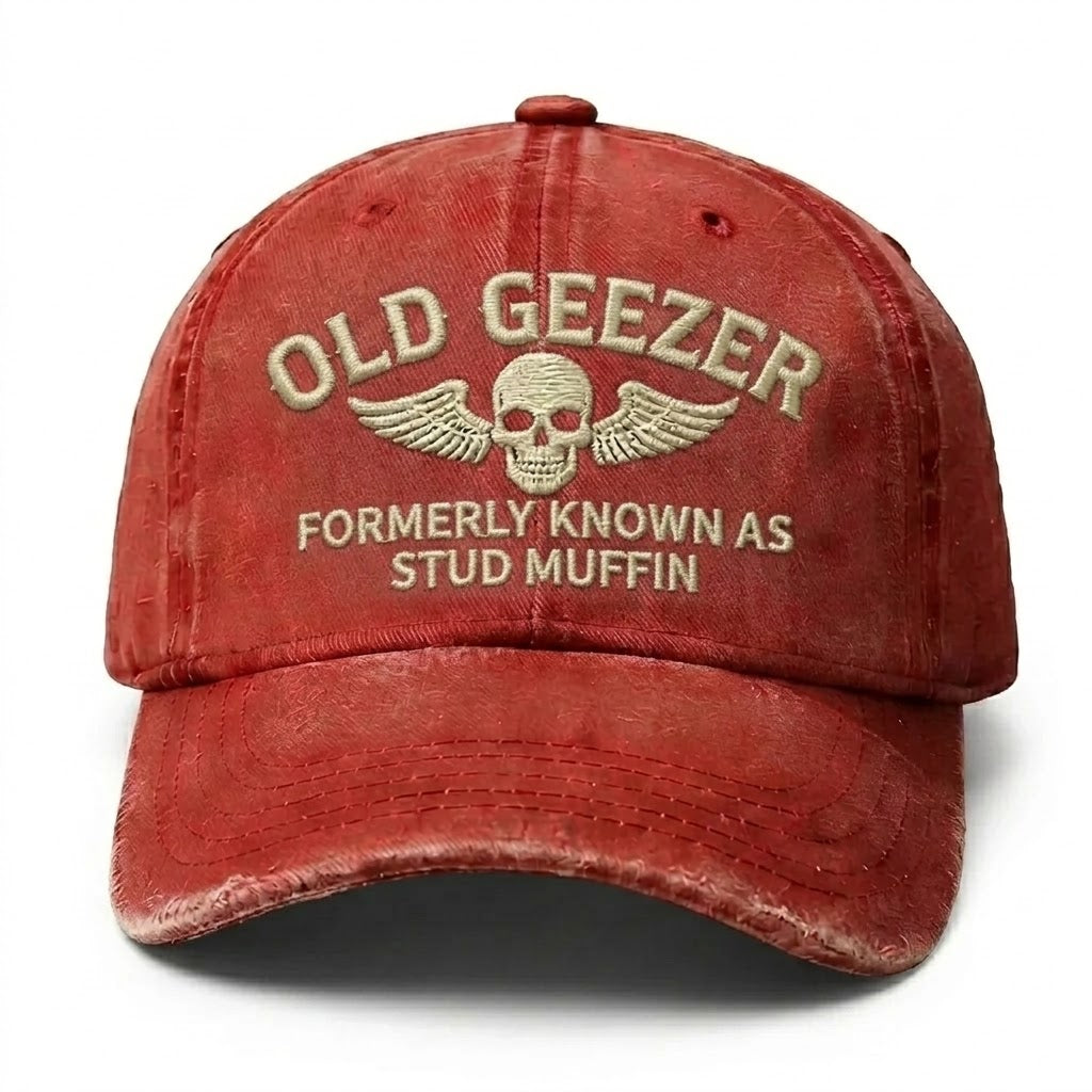 Old Geezer Formerly Known As Stud Muffin Embroidery Cap