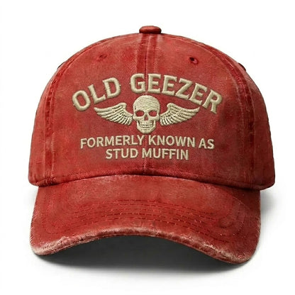Old Geezer Formerly Known As Stud Muffin Embroidery Cap