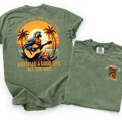 HOT The Way Jimmy Buffett Signature T Shirt, R.I.P Jimmy Buffet Shirt, 90s Vintage Jimmy Buffett Fan Gift Shirt