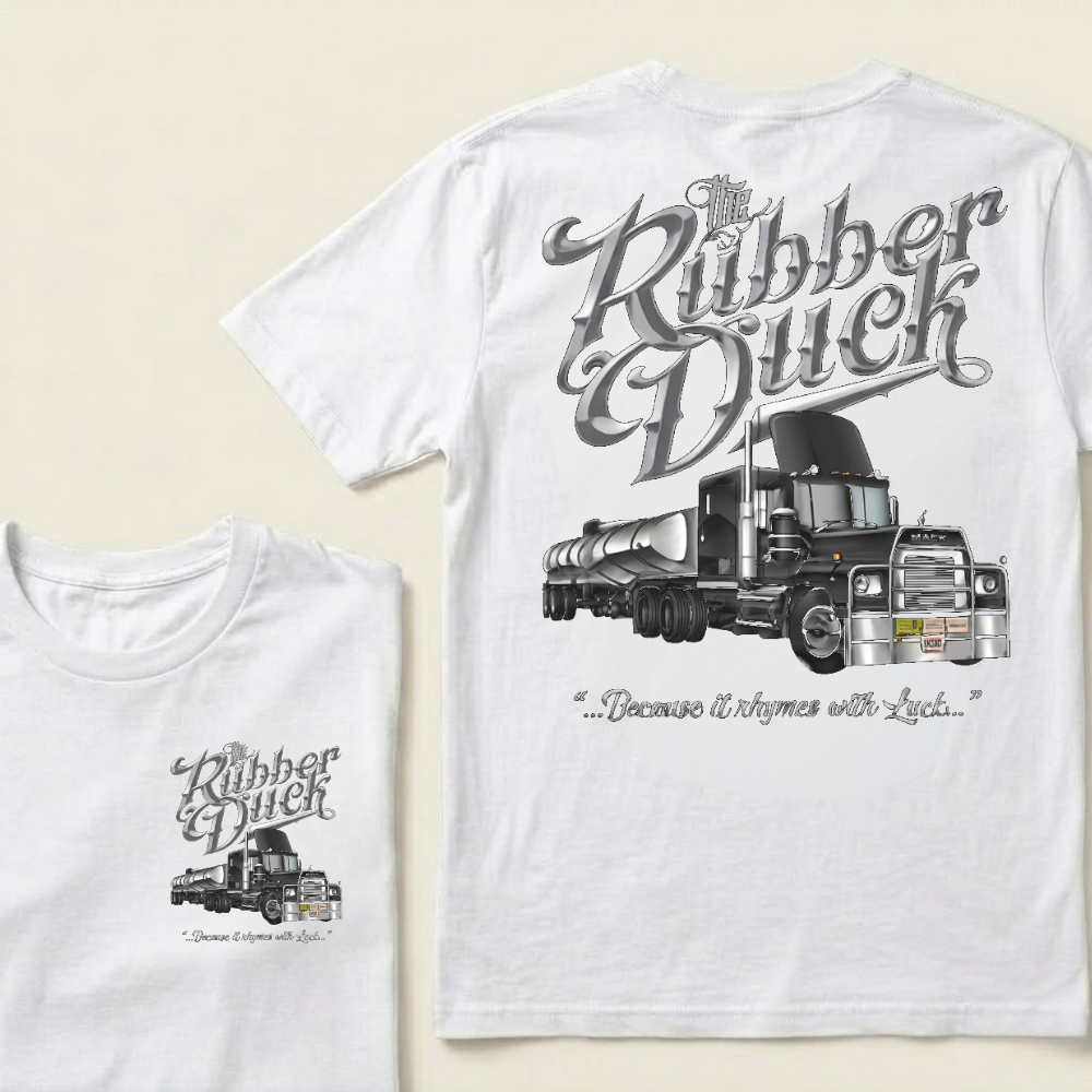 The Rubber Duck Because it rhymes with Luck T-shirt
