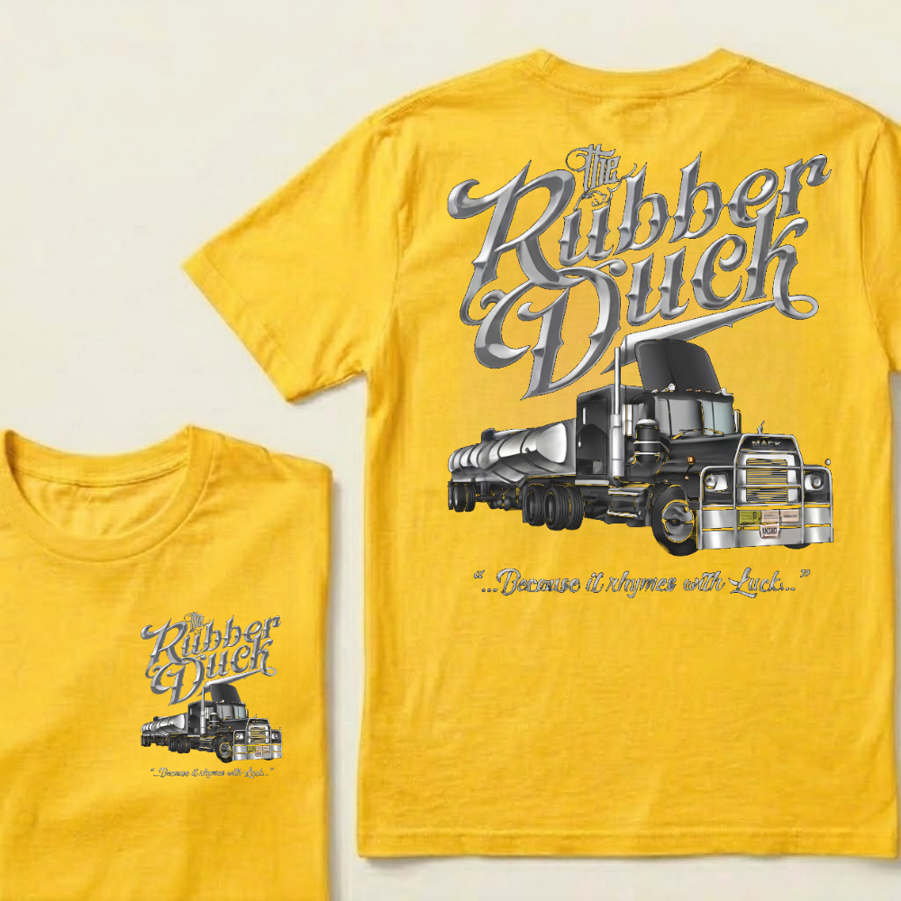 The Rubber Duck Because it rhymes with Luck T-shirt