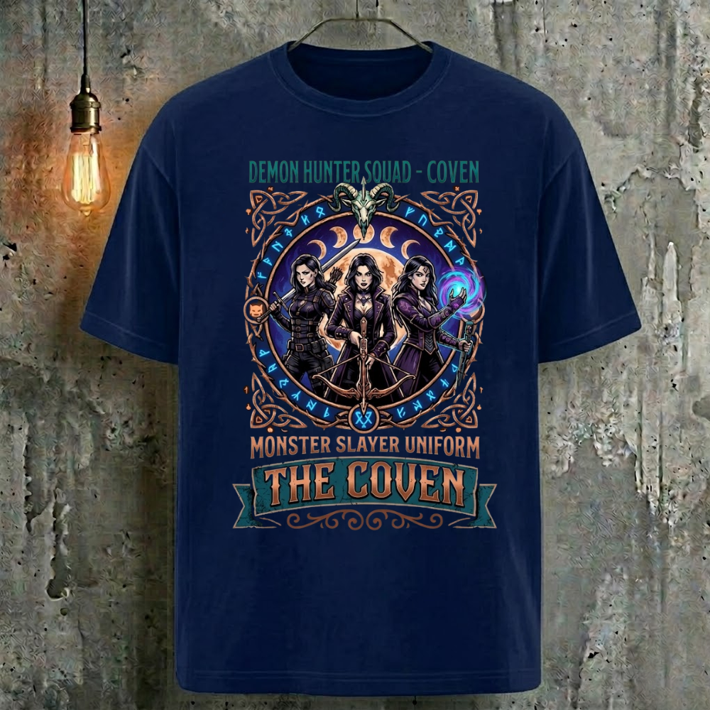 Demon Hunter Squad - Coven Monster Slayer Uniform The Coven T-Shirt