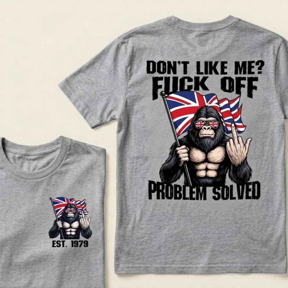 Custom Year Don't Like Me?  Fuck Off  Problem Solved T-shirt