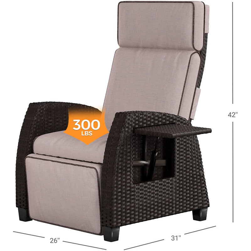 The Weatherproof Outdoor Recliner
