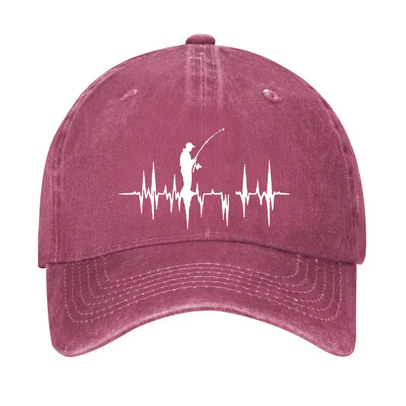 Fishing Heart Hat