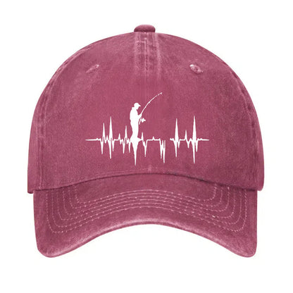 Fishing Heart Hat