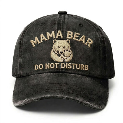 Mama Bear Don't Disturb Embroidery Cap