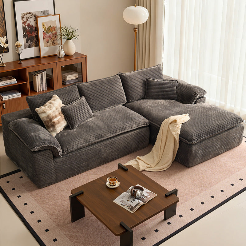 Modular Sectional Sofa with Chaise,Deep Seat Cloud Couch, Modern L-Shape