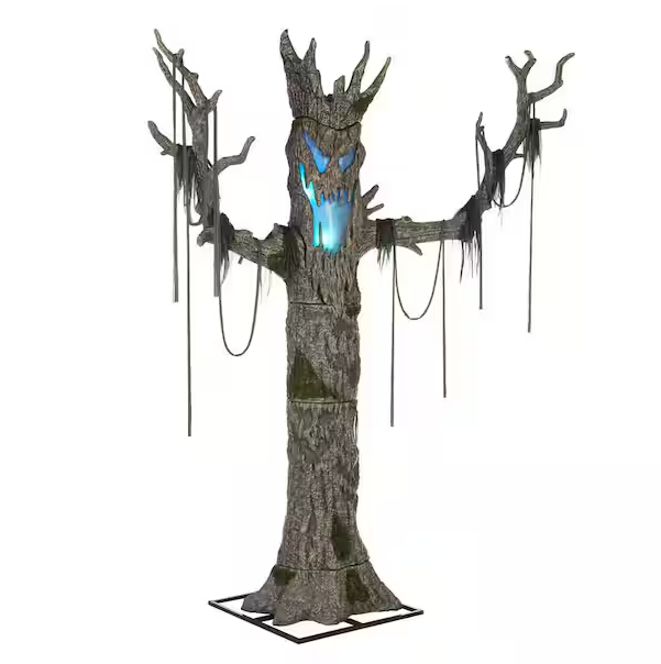 9 FT Wicked Woods Giant-Sized Color Changing LED Murderous Maple