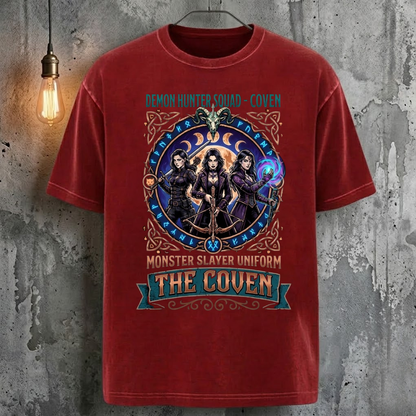Demon Hunter Squad - Coven Monster Slayer Uniform The Coven T-Shirt