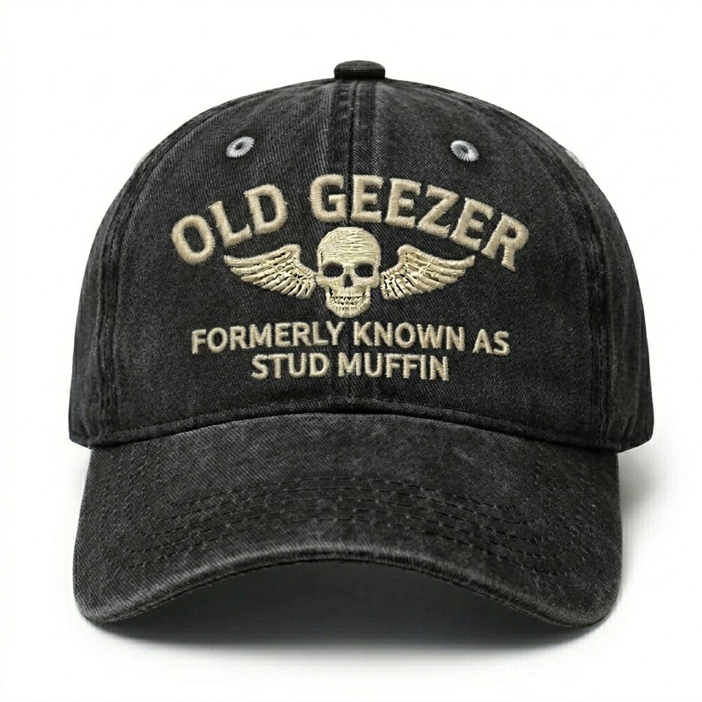 Old Geezer Formerly Known As Stud Muffin Embroidery Cap