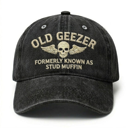 Old Geezer Formerly Known As Stud Muffin Embroidery Cap