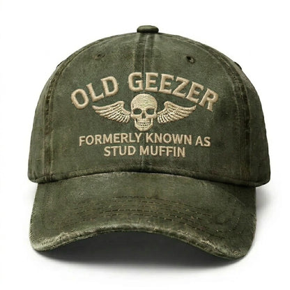 Old Geezer Formerly Known As Stud Muffin Embroidery Cap