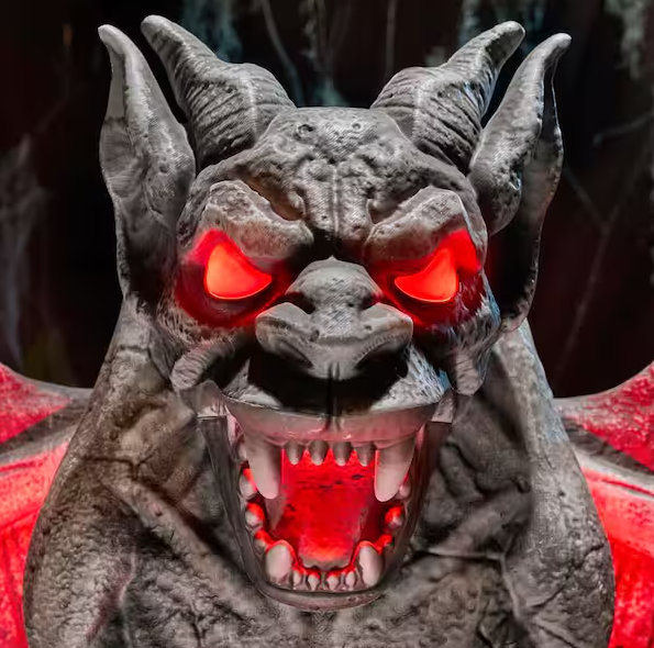 5 FT Grave & Bones LED Gargoyle