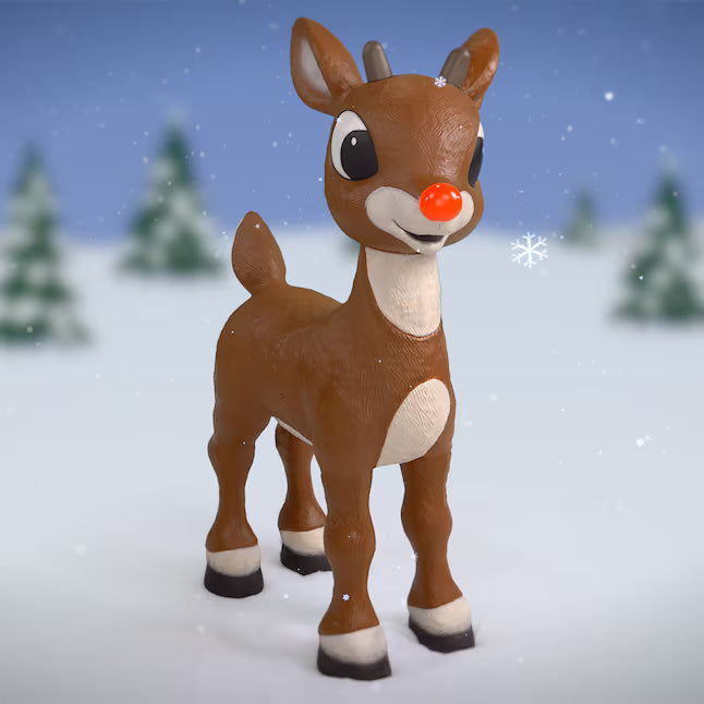 1K+ bought last week Rudolph the Red-Nosed Reindeer 3.1-ft