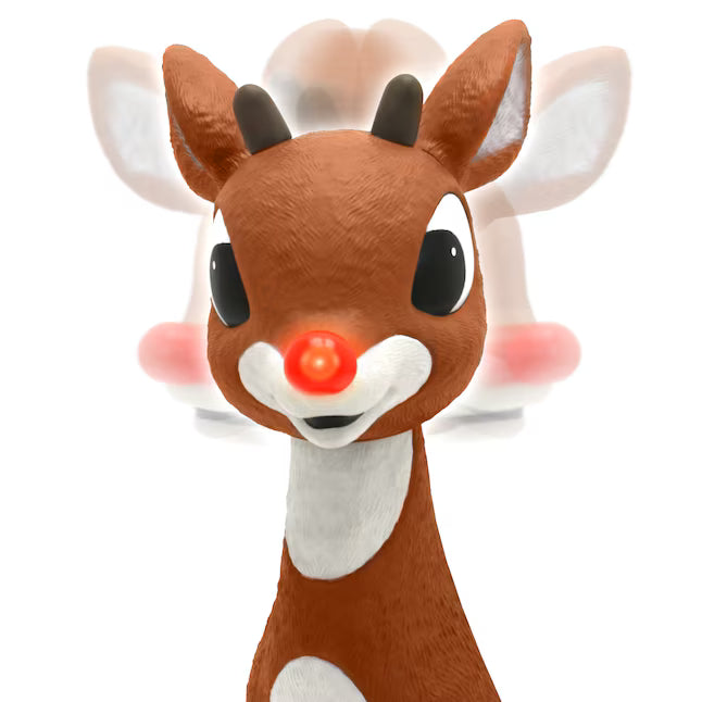 1K+ bought last week Rudolph the Red-Nosed Reindeer 3.1-ft