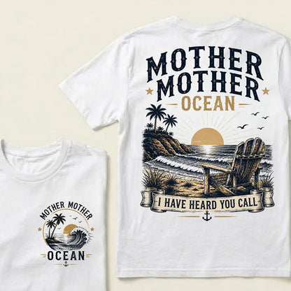 Mother Mother Ocean — I Have Heard You Call Vintage Beach Crew Neck T-Shirt