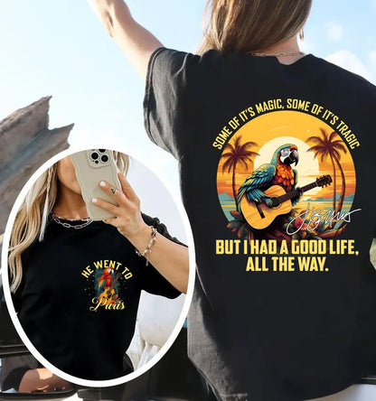 HOT The Way Jimmy Buffett Signature T Shirt, R.I.P Jimmy Buffet Shirt, 90s Vintage Jimmy Buffett Fan Gift Shirt