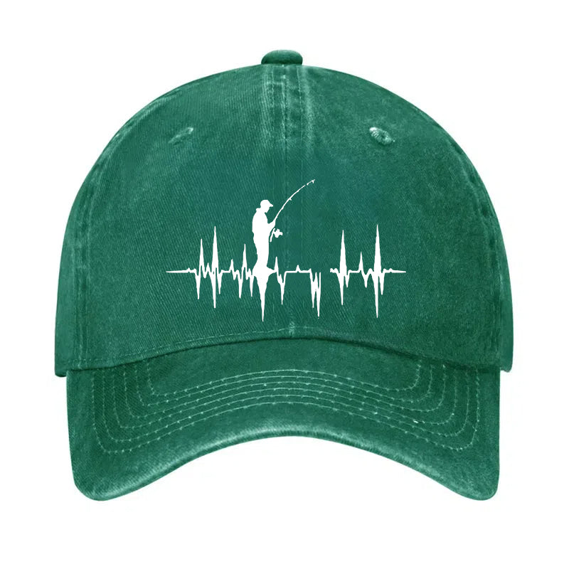 Fishing Heart Hat