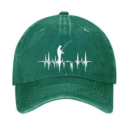 Fishing Heart Hat