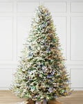 7.5 ft SMART Grand Duchess Twinkling Balsam Fir Flocked LED Pre-Lit Tree