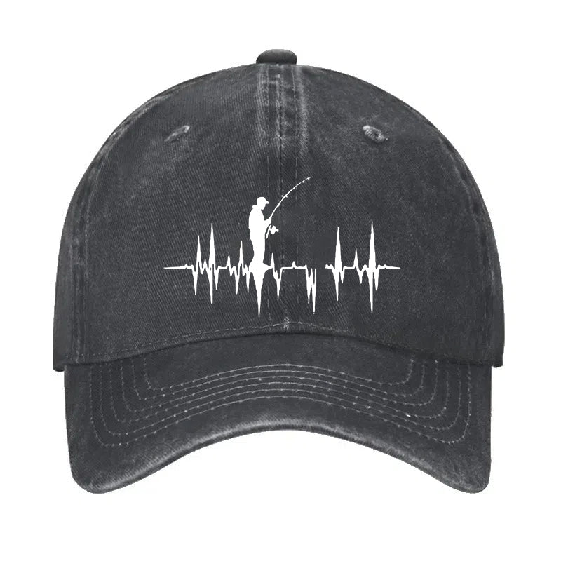 Fishing Heart Hat