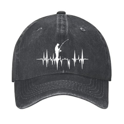 Fishing Heart Hat