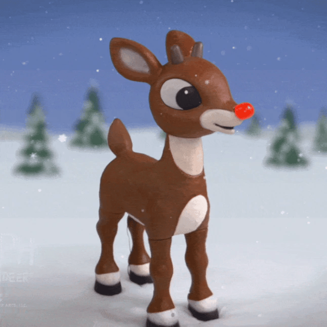 1K+ bought last week Rudolph the Red-Nosed Reindeer 3.1-ft