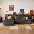 Modular Sectional Sofa with Chaise,Deep Seat Cloud Couch, Modern L-Shape