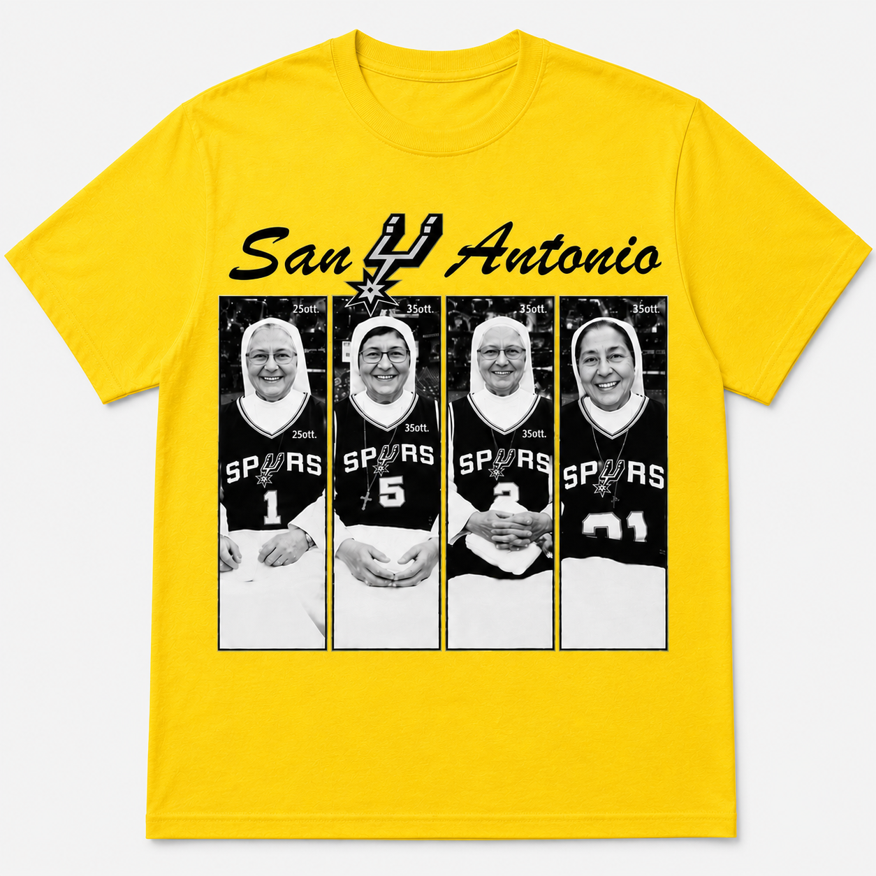 Holy Hoops San Antonio Shirt | Funny Basketball Nuns Graphic Tee | Spurs Fan Gift