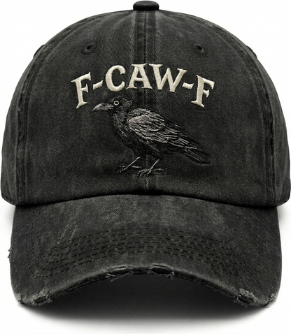 F CAW F Embroidery Cap