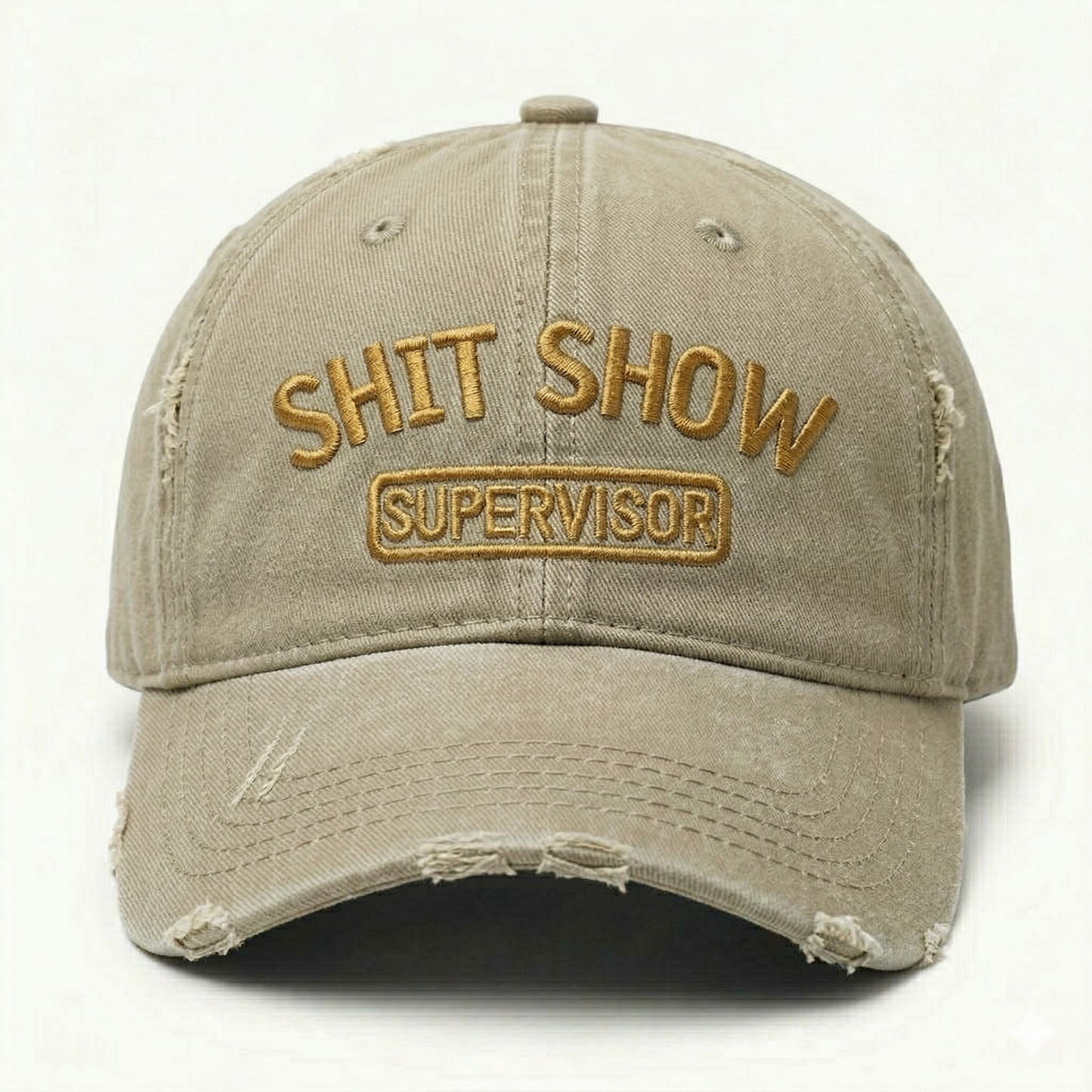 Shit Show Supervisor Embroidery Cap