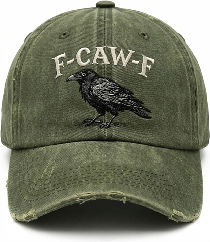 F CAW F Embroidery Cap