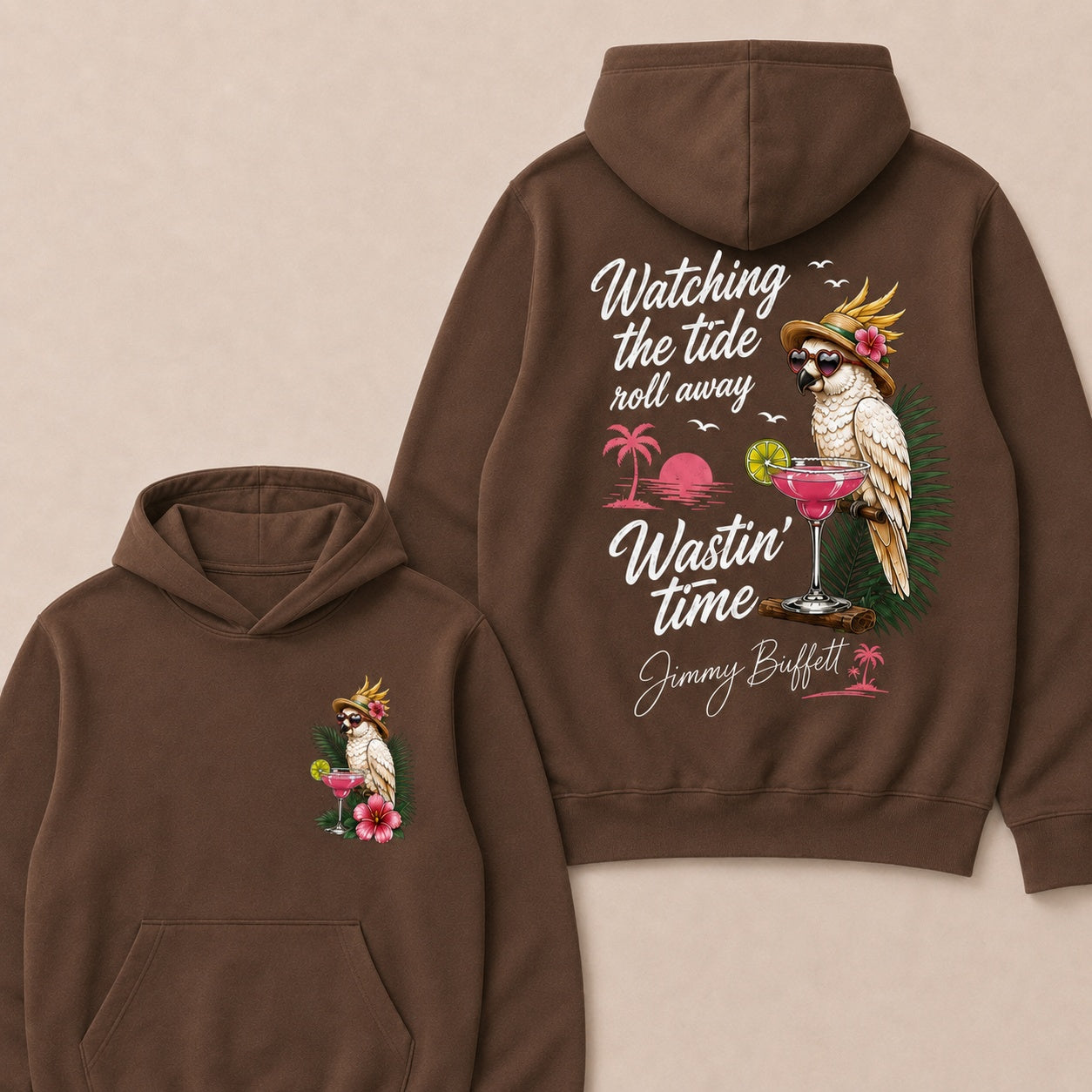 Jimmy Buffett Wasting Away Again In Margaritaville Hoodies