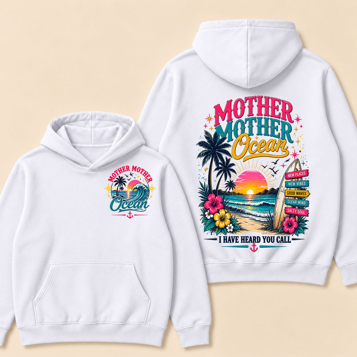 Mother,Mother Ocean,I have Heard You Call -Jimmy Buffett  Hoodie