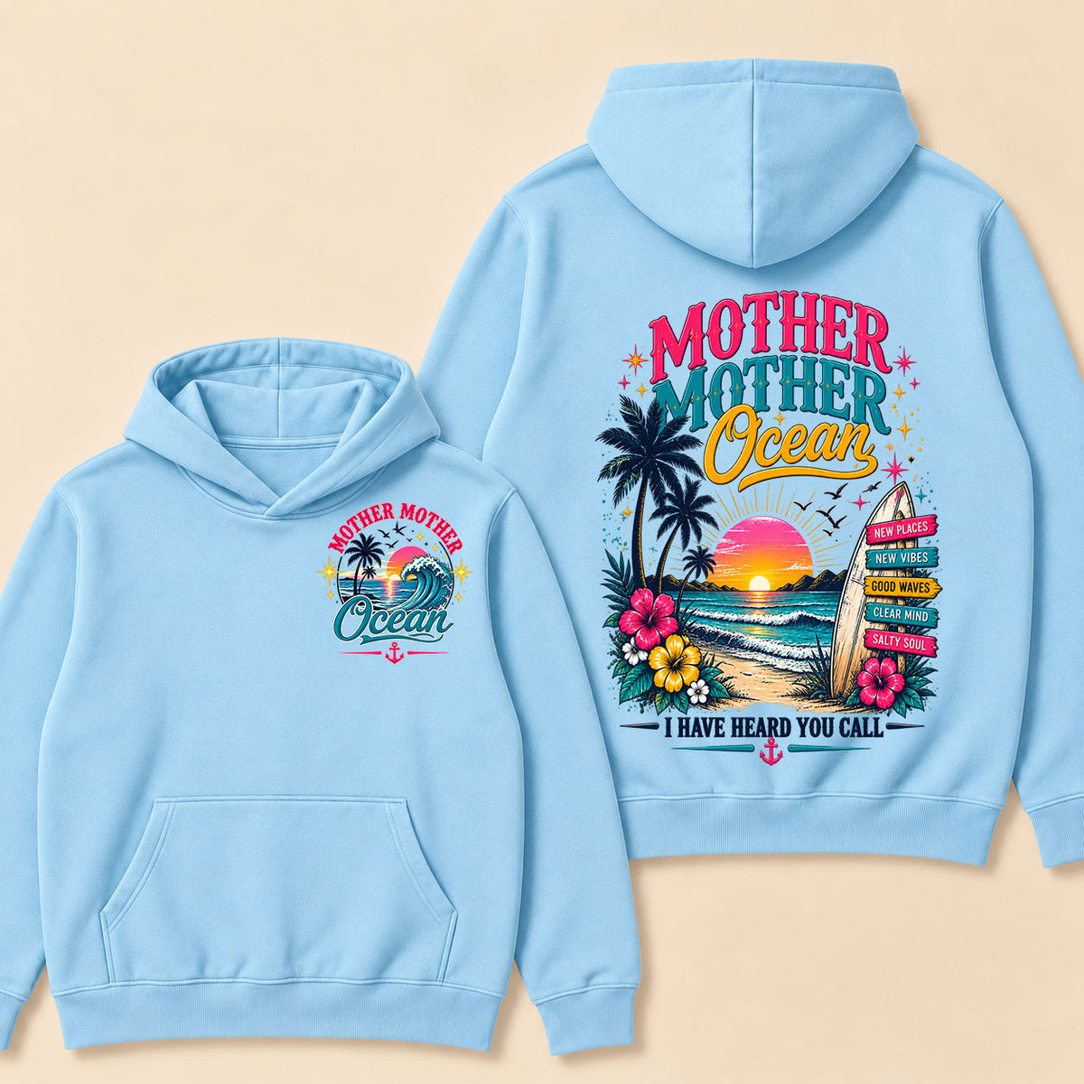 Mother,Mother Ocean,I have Heard You Call -Jimmy Buffett  Hoodie