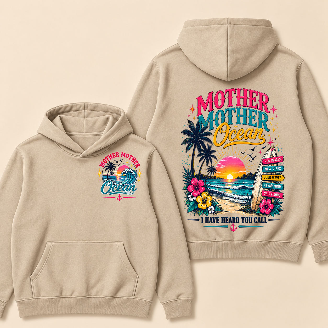 Mother,Mother Ocean,I have Heard You Call -Jimmy Buffett  Hoodie