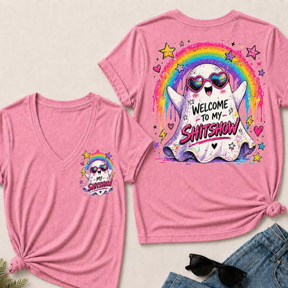 Welcome To My Shitshow V-Neck T-Shirt