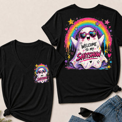 Welcome To My Shitshow V-Neck T-Shirt