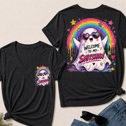 Welcome To My Shitshow V-Neck T-Shirt