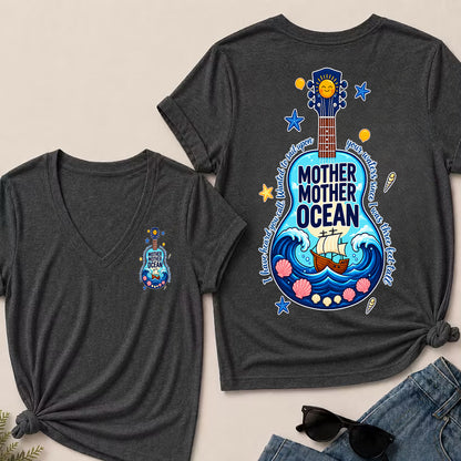 Mother Mother Ocean I Have Heard You Call V-Neck T-Shirt