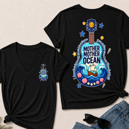 Mother Mother Ocean I Have Heard You Call V-Neck T-Shirt
