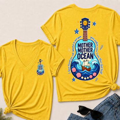 Mother Mother Ocean I Have Heard You Call V-Neck T-Shirt