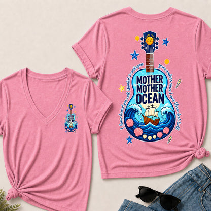 Mother Mother Ocean I Have Heard You Call V-Neck T-Shirt
