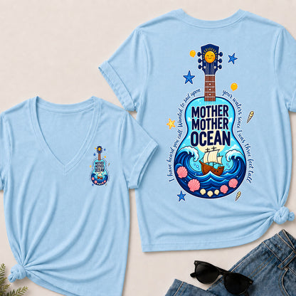 Mother Mother Ocean I Have Heard You Call V-Neck T-Shirt