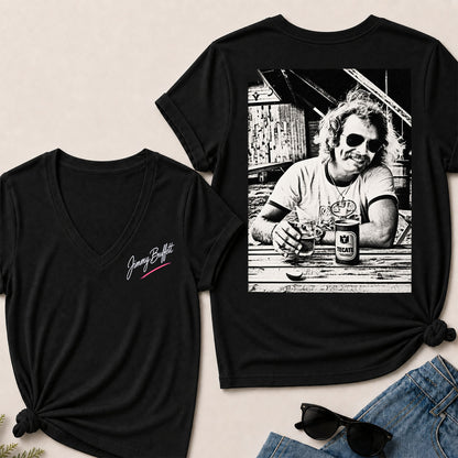 Jimmy Buffett V-Neck T-Shirt