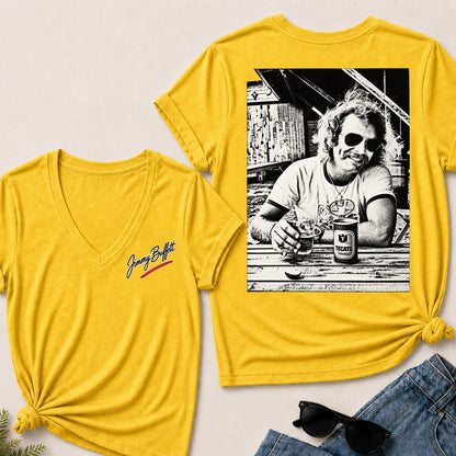 Jimmy Buffett V-Neck T-Shirt