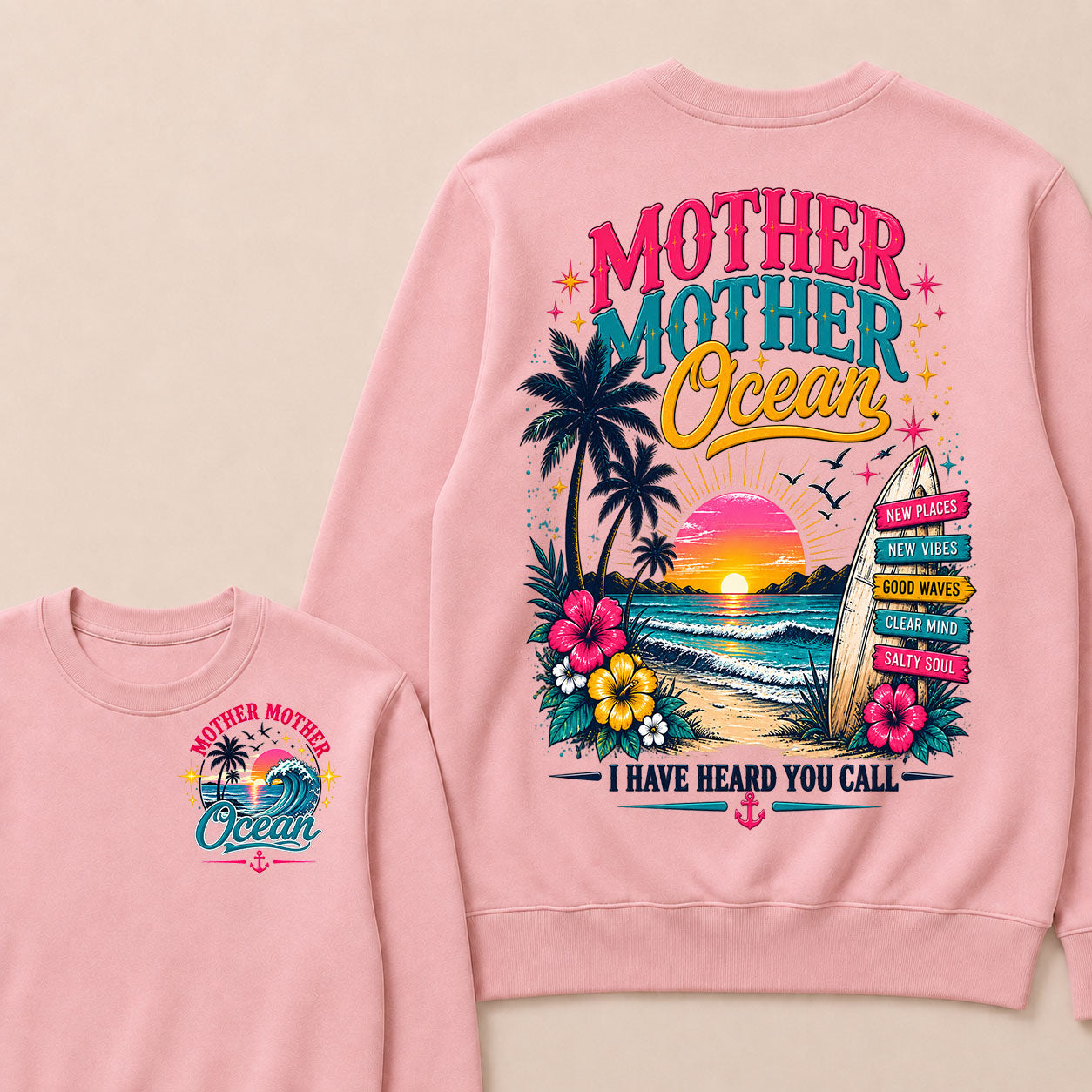 Mother,Mother Ocean,I have Heard You Call -Jimmy Buffett Sweatshirts
